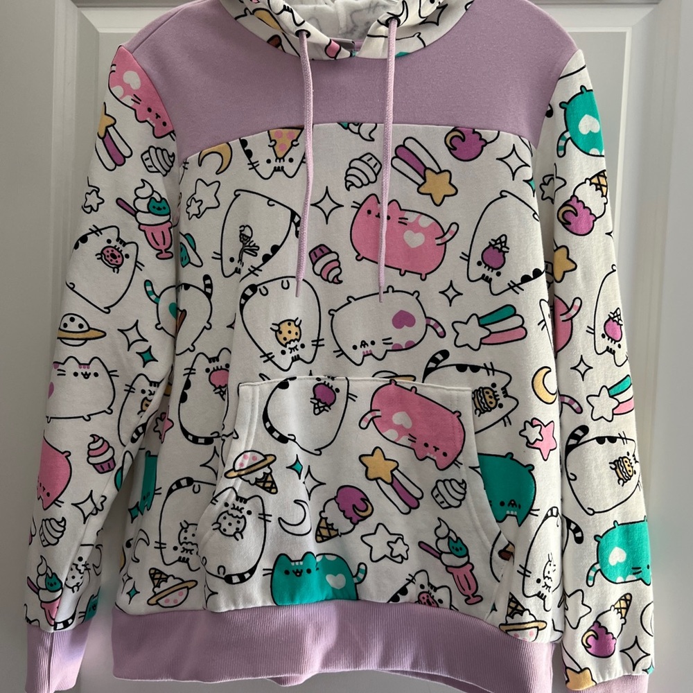 Pusheen Multicolor Graphic Hoodie